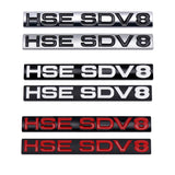 Land Rover HSE SCV6 SCV8 SDV6 SDV8 Si4 Logo ABS Car Rear Sticker Decal Emblem Badge