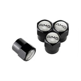 4PCS Mercedes Benz AMG Car Tire Valve Covers Caps