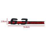 3.2 5.5 6.3 6.5 AMG ABS Car Rear Sticker for Mercedes Benz W246 W176 W246 W203 W204 W205 W211 W212 W213