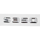 Mercedes Benz S55 S63 S200 S220 S250 S260 S300 S320 S350 Car Rear Stickers Decal