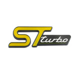 Ford ST Turbo Metal Car Side Sticker Trunk Emblem Badge Decal