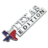 Jeep Texas Edition Lone Star Metal/ABS Car Front Grille Emblem Badge Auto Body Fender Side Sticker