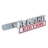Jeep Holyshit Edition Metal Car Front Grille Emblem Badge Auto Rear Sticker Decal