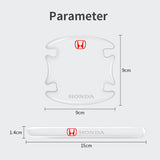 Honda Car Door Bowl Handle Anti-collision Protective Stickers Scratches Film