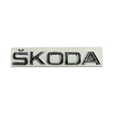 Skoda Metal Car Rear Sticker Trunk Emblem Badge Decal