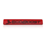 Ford ECOBOOST Metal Car Rear Sticker Auto Body Side Emblem Badge Decal