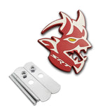 1PC Dodge Demon SRT Metal Car Front Grille Emblem Badge