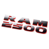 26.5x8.5cm Dodge RAM1500 RAM2500 RAM3500 ABS Car Side Fender Sticker Body Emblem Badge
