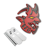 1PC Dodge Demon 170 Metal Car Front Grille Emblem Badge