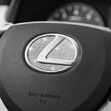 Crystal Car Steering Wheel Cover Emblem Badge Sticker for Lexus