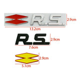 Renault RS Logo Metal Car Rear Sticker Emblem Badge Decal