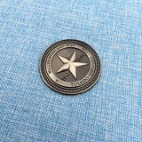 6cm Jeep 1941 2016 Star Metal Car Rear Sticker Auto Body Fender Side Emblem Badge