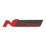 Hyundai N LINE Logo Metal Car Rear Sticker Trunk Emblem Badge Decal