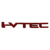 Alloy Car Body Side Rear Trunk Emblem Badge Sticker for I-VTEC VTEC Logo Odyssey CRV FIT Jazz Pilot Civic Accord City Crosstour