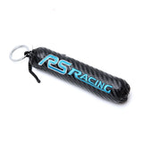 Ford Mustang ST RS Racing Carbon Fiber Car Keyring Keychain