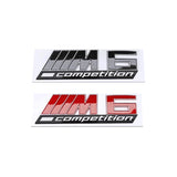 BMW M1 M2 M4 M3 M5 M6 M7 M8 Competition  Car Front Grille Emblem Rear Stickers
