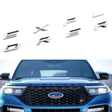 Ford EXPLORER 2020-2022 ABS Car Front Hood Sticker Emblem Badge Decal