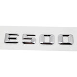 Mercedes Benz E300 E320 E350 E400 E420 E430 E500 E550 Car Rear Stickers Enblem Badge