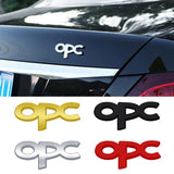 Opel OPC Logo Metal Front Grille Emblem Badge Rear Sticker Decal