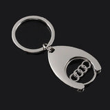 Audi Metal Car Key Chain Keyring