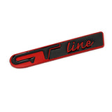 Peugeot GT Line Sport Metal Car Rear Sticker Auto Body Fender Side Emblem Badge Decal