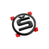 80mm/90mm Skoda S Logo ABS Car Front Hood Emblem Badge Rear Sticker Decal