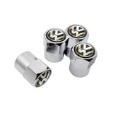 4pcs/set Volkswagen VW Car Air Valve Stem Cap Auto Tyre Valve Covers