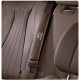 2pcs 33cm Hyundai Logo Suede Car Seat Safety Belt Pads Shoulder Protection Cover