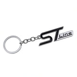 Ford ST Line Logo Metal Car Keychain Keyring