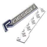 Volvo R Design Logo Metal Car Front Hood Grille Emblem Bagde Sticker Decal