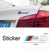 BMW M3 M5 Logo Car Front Grille Emblem Badge Rear Sticker