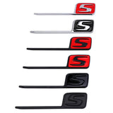 Mercedes Benz S Logo ABS Car Rear Emblem Sticker Badge