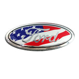14.5x5.8cm Ford ABS Car Front Head Emblem Badge Auto Rear Sticker Decal
