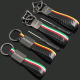Ford Mondeo Logo Leather Car Keychain Keyring Pendant