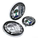 Apple Tree ABS Car Front Hood Cover Emblem Badge Sticker for Mercedes Benz W203 W124 C63 E63 C300 W212 W205 W204 W213 W221