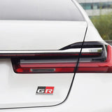 Car Rear Body Emblem Decal for GR Sport MN Yaris Hiace Estima Hilux Rav4 Supra Camry Crown Prado Levin CHR Avalon Corolla