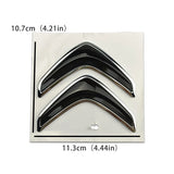 Citroen Logo ABS Car Rear Emblem Trunk Badge Sticker