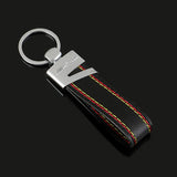 Mercedes Benz AMG PU Leather Car Key Chain Holder Keyring Pandant