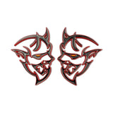 Dodge Demon Logo Metal Car Rear Sticker Fender Side Emblem Badge Decal