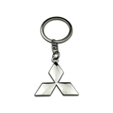 Mitsubishi Logo Metal Car Key Rings Keychain Pendant