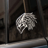 Dodge SRT HellCat Metal Car Rear Sticker Auto Side Emblem Decal