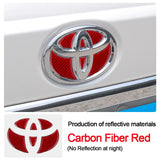Reflective Decals Car Front Rear Emblem Sticker Decals for Toyota