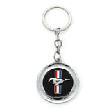 Ford Mustang Shelby Logo Metal Car Keychain Keyring