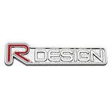 Volvo R Design Logo Metal Car Front Hood Grille Emblem Bagde Sticker Decal