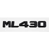 Mercedes Benz ML55 ML63 ML250 ML300 ML320 ML350 ML400 ML430 Car Rear Sticker Emblem Badge