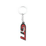 Peugeot GTI Logo Metal Car Key Rings Keychain Pendant
