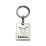 SEAT LEON Logo Metal Car Key Rings Keychain Pendant