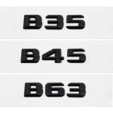 Mercedes Benz B35 B45 B63 B180 B200 B220 B250 B260 B300 ABS Car Rear Stickers Decal