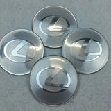 4pcs 65mm Lexus Car Wheel Center Hub Cap Sticker Decal