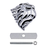 Peugeot Lion Head Logo Metal Car Front Grille Emblem Badge Decal
